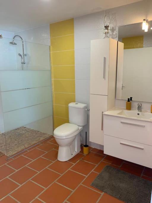 Duplex Rose Porcelaine - Vue Mer- Malendure Bouillante Exterior foto
