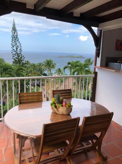 Duplex Rose Porcelaine - Vue Mer- Malendure Bouillante Exterior foto